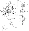 Part Location Diagram of 632042 Briggs and Stratton Spring, Choke Return